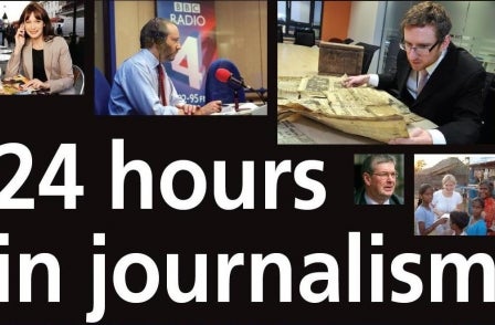 24 hours in British Journalism: A day in the life of the UK's news-makers